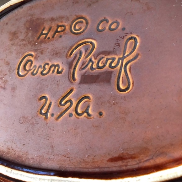 Vintage H.P. Co. Oven Proof USA Casserole - Picture 8 of 8